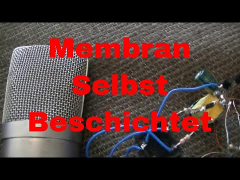 Kondensator Mikrofon mit Graphit Membran Test - eflose #676