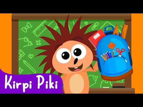 Kirpi Piki ile Öğreniyorum! Eğlenceli Öğretici Şarkılar - Kirpi Piki Çizgi Film Çocuk Şarkıları