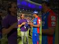ShahRukhKhan Hugs SouravGanguly 🫶 KnightsTV TATA IPL 2024