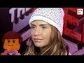 KATIE PRICE Interview The Lego Movie UK Premiere.