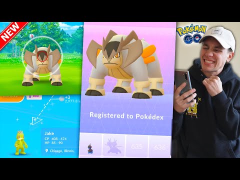 CATCHING THE BRAND NEW LEGENDARY IN POKÉMON GO!