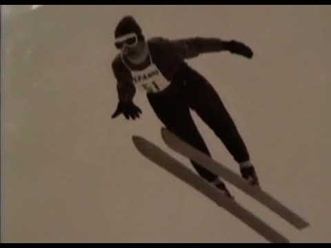 Backhoppning i Koskullskulle 1984 Nordnytt