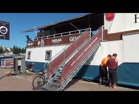 Hotel ship Wuoksi at Kuopio City Center harbor - East Finland 🛏️🚢 Hotellilaiva Wuoksi Kuopion satama