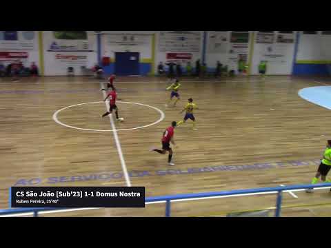 CS São João [Sub'23] 𝟭-𝟭 Domus Nostra (Taça Distrital AFC)