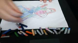 Coloring Picture Of Female Mage Using Magic To Create Sword To Fight Dark Mage 6 - The Journey Ahead