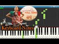 Srivalli Song Keyboard Notes (piano cover) | Devi Sri Prasad | AlluArjun | Sukumar | Pushpa