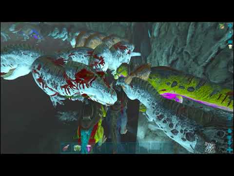 CITADEL HUGE MEAT RUN ON RANDOM CHINESE TRIBE- Ark: Survival Evolved Official PvP