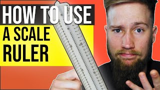 How to Use a Scale Ruler (for Students) - Architecture and Engineering
