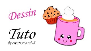 Dessiner des Personnages Kawaii - Mug & Muffin !