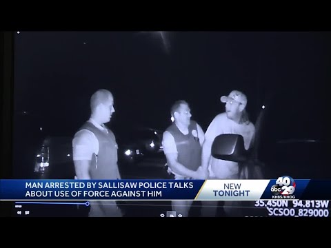 Man arrested by Sallisaw police talks about use of force against him