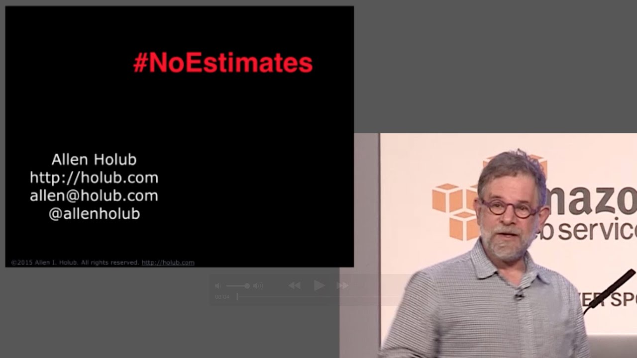 #NoEstimates (Allen Holub)