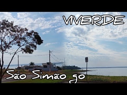 MOSTRANDO o VIVERDE de SÃO SIMÃO GO ao lado do LAGO AZUL 