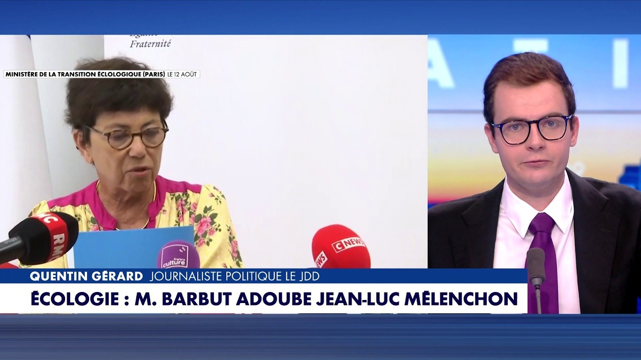 Illustration: Monique Barbu encense Mélenchon : la ministre hors du gouvernement ?
