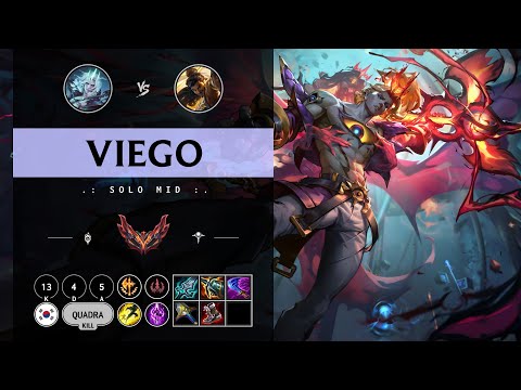 Viego Mid vs Akshan - KR Grandmaster Patch 14.11
