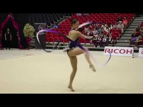 Maria Kitkarska - Ribbon - 2014 Canadian Rhythmic Gymnastics Championships