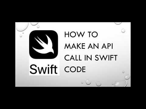 Swift tutorials: How to make an API call in Swift code using URLSession class