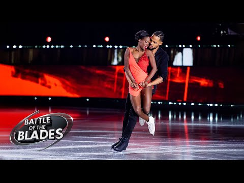 Vanessa James and Akim Aliu perform to  'Scared to Live'  | Battle of the Blades