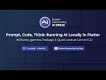 FCAIC 6 Flutter Gemma Package Quick Look At Gemini CLI