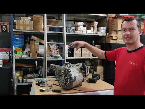 Disassembly of the BYD 204 HP electric motor, first part.