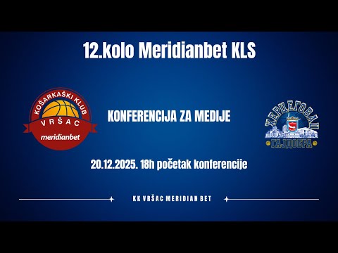 KK Vrsac Meridianbet - KK Hercegovac konferencija za medije