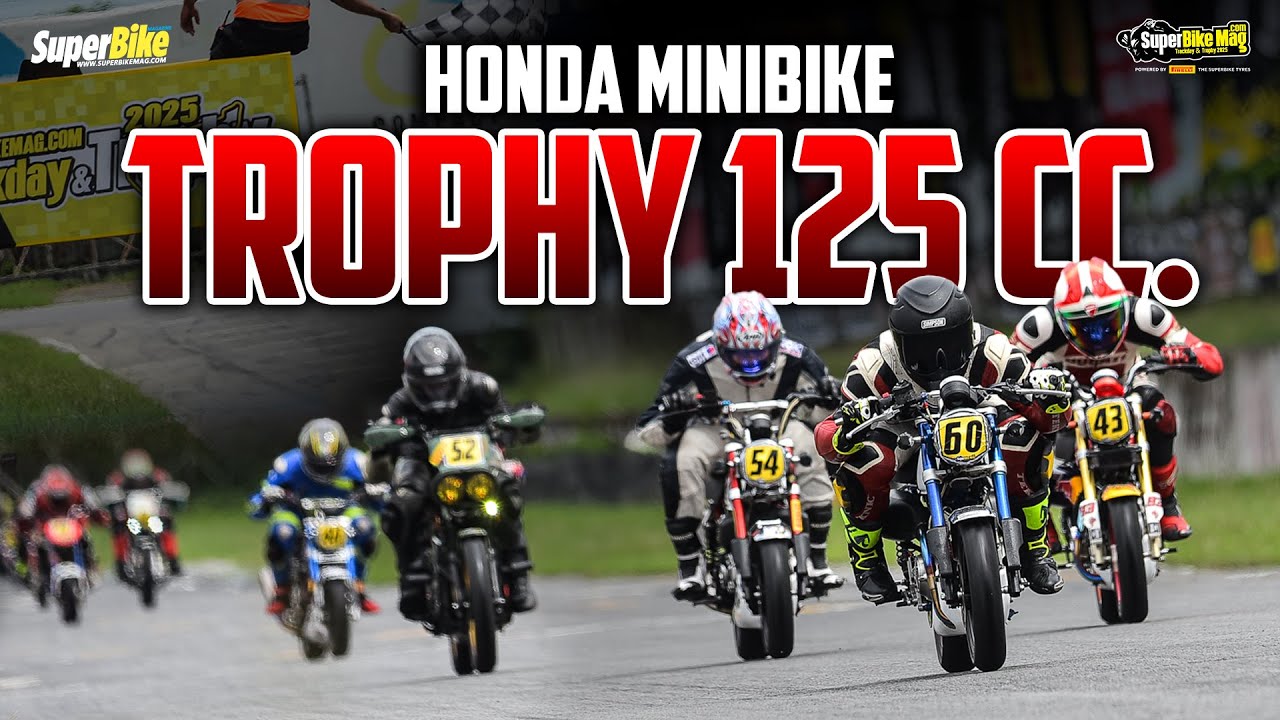Honda Mini bike Trophy 125 cc. - SuperBikeMag.com Trackday & Trophy 2025 R.1