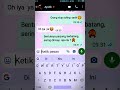 CHAT WA LUCU TEBAK TEBAKAN SAMA PACAR Fyp
