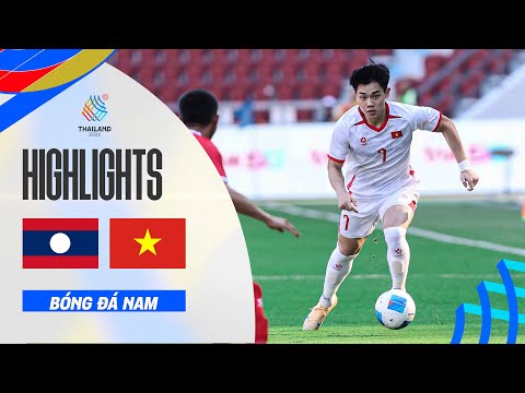 Highlights Lào vs Việt Nam | Đình Bắc quẩy cực cháy giúp Việt Nam khai màn thành công | SEA Games 33