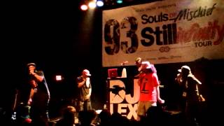 Hieroglyphics - Gun Fever - Souls of Mischief Live 2013 St. Pete, FL