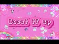 Boost tf up ૮₍  ˶•⤙•˶ ₎ა