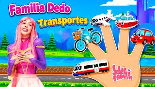 Luli Pampín - FAMILIA DEDO 🚗🚂 🚲 (Medios de transporte) #familiadedo