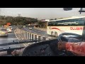 VOLVO BUS High Speed Cruising In Mumbai Pune Expressway