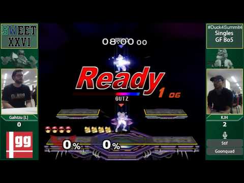 SWEET 26 - KJH (Fox) vs Gahtzu (Falcon) - SSBM GF