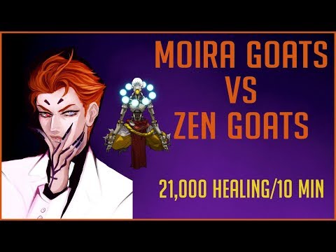 Is Moira Goats vs Zen Goats Viable? 21,000 Healing per 10 Mins