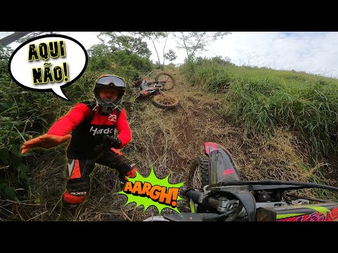 Ele ME DERRUBOU no BARRANCO!🤬 5º Trilhão Braap Off-Road