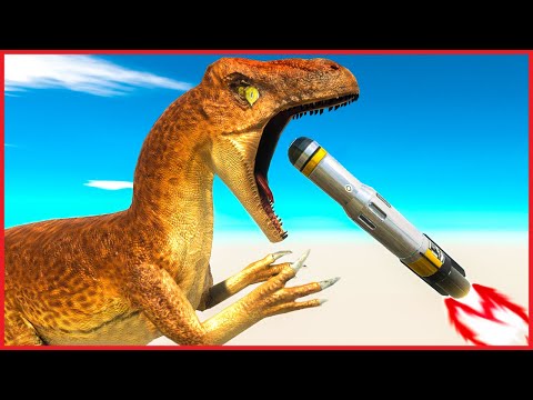 EPIC MISSILE SHOT, WHO can ESCAPE | ARBS - Animal Revolt Battle Simulator