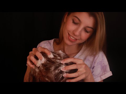 ASMR | Cozy Salon RP (50 min) ~ Sudsy, Stimulating Scalp Massage & Hair Treatment 💆‍♀️