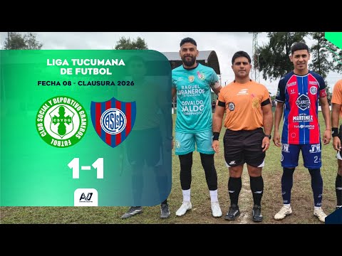 RESUMEN: Dep. Graneros 1-1 San Lorenzo Santa Ana | Fecha 8 - Clausura 2026 | Liga Tucumana de Futbol