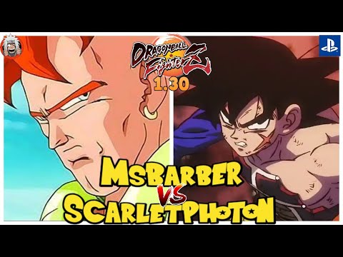 DBFZ Ms Barber vs Scarlet Photon - Amazing Fights! - Ver 1.30