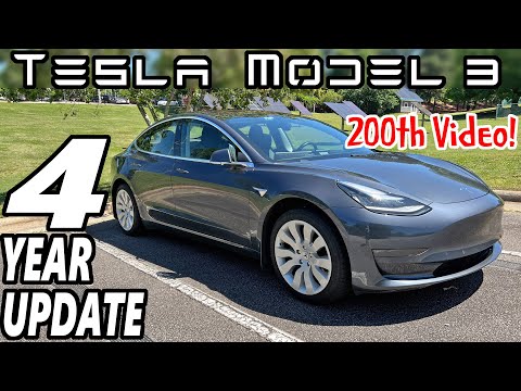 Tesla Model 3 - 4 Year Update