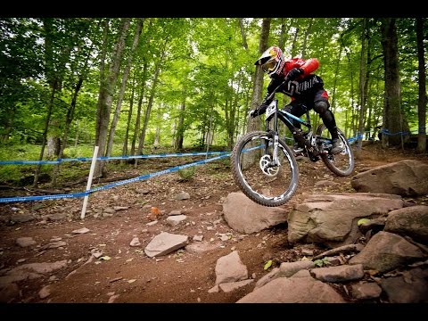 Downhill MTB action from Windham - UCI Mountain Bike World Cup