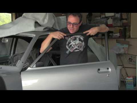 VLog 30 Mazda RX3 Door Weatherstrip Install Phil's Rotary Rubber Kit