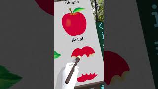 Let's learn how to paint an 🍎