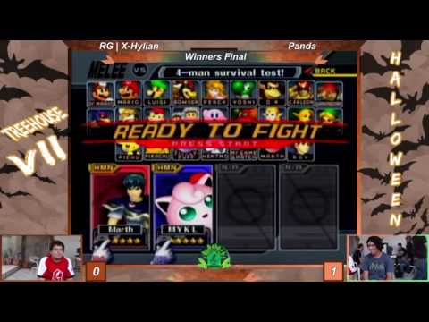 TreeHouse VII: SSB Melee Singles  Winners Final - RG l X Hylian Vs Panda