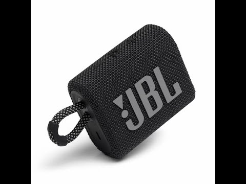 Nešiojama kolonėlė JBL Go 3 Eco, Šviesiai mėlynos spalvos video