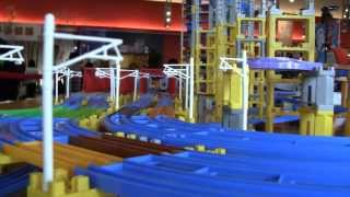 preview picture of video 'Plarail Toy Train Multiple individual line プラレール複々線'