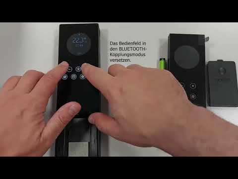 MAESTRO + MCZ - Wie  man die MAESTRO + Fernbedienung koppelt