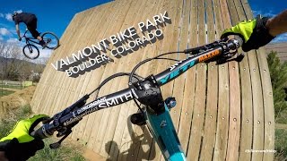 #followcamfriday laps on laps on laps at Boulder's Valmont Bike Park. L & XL slopestyle and dirtjump lines as well as dual slalom line sessioned.