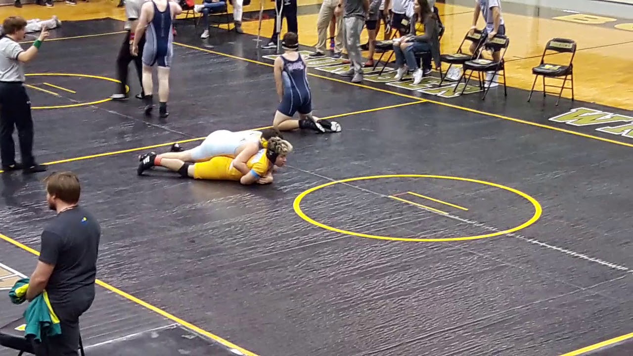 Wesley Kapple with a Pin.