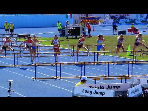 100m prepone [Ž], SEDMOBOJ, III. skupina - Europsko prvenstvo za mlađe juniore i juniorke 2016