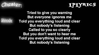 Linkin Park - Nobody&#39;s Listening [Lyrics on screen] HD